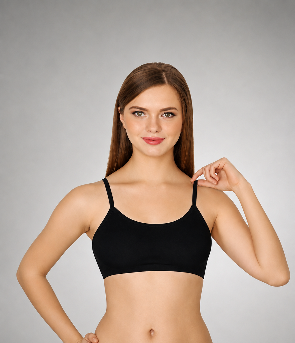( PACK oF 3 ) Full Coverage Cotton Bra With All Day Comfort