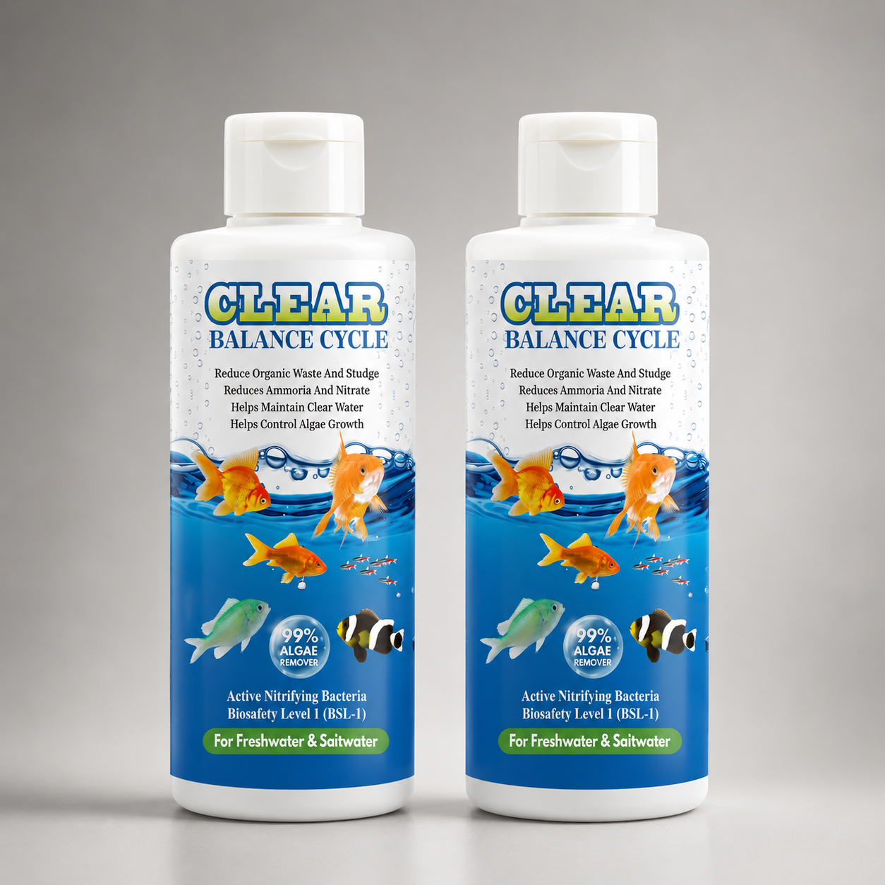 Aquarium Water Cleaner liquid ( Pack of 2 )