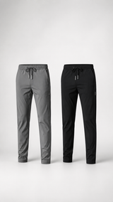 Men Solid  Track Pants ( Pack Of 2 )